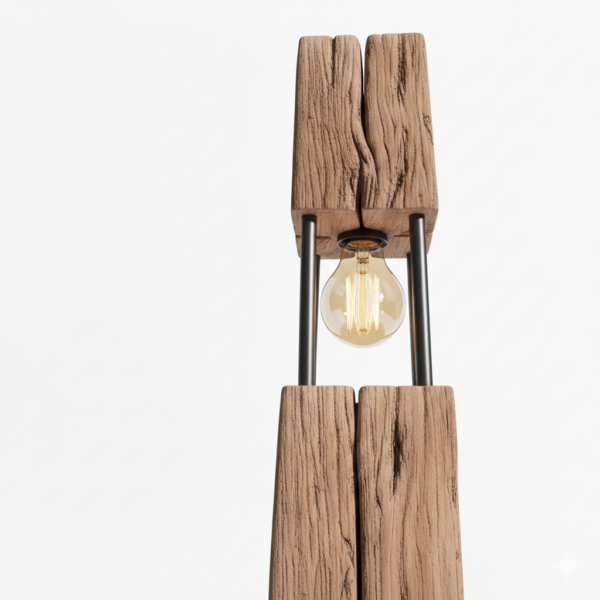 LAMPARA SOBREMESA ALERCE PALAFITO